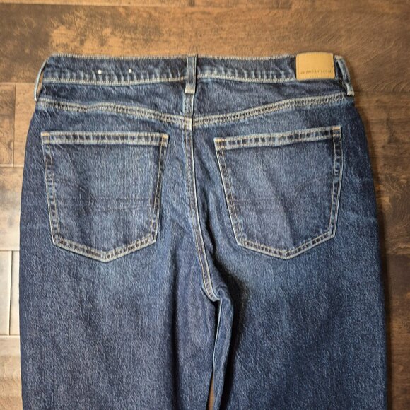 American Eagle Super High-rise Ankle Straight Leg Jeans Size 12 - Picture 10 of 15